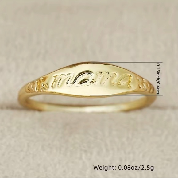 Mama Rind Jewelry | Simple Style Mama Ring | Poshmark